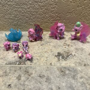 Hatchimals CollEGGtibles Unicorn Horse Figurine Hairdresser Lot Various Size 8